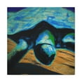 thumbnail image 2 of "Sea Turtles Under Moonlight" - Canvas, 2 of 25