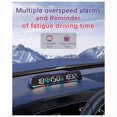 thumbnail image 1 of G19 HUD Head Up Display Velocímetro Indicador de Velocidad del Automóvil MPH Alarma de Exceso de Velocidad Ángulo de Conducción Tiempo Brújula Alarma de Conducción, 1 of 5