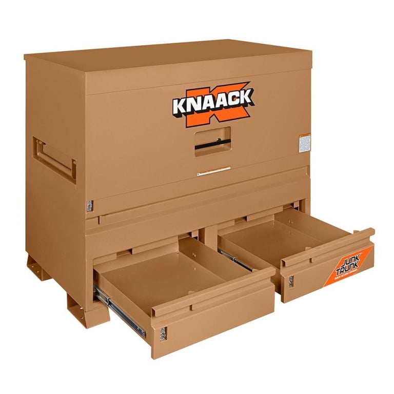 Knaack Model 89-D 43.8 Cu-Ft. Tan Steel Piano Box With Kl (Padlock