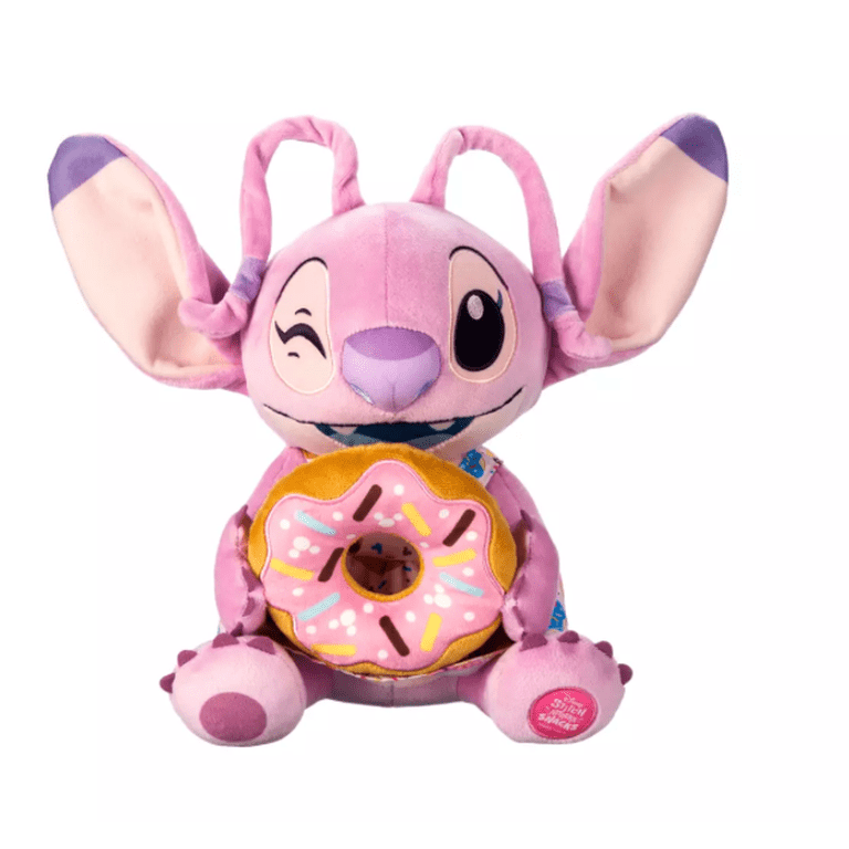 Disney Parks Angel Stitch Attacks Snacks Plush – Donut