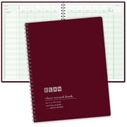 Elan Publishing Company Class Record Book for 9-10 Weeks. 50 Names R1010 (Maroon)- R1010-FC