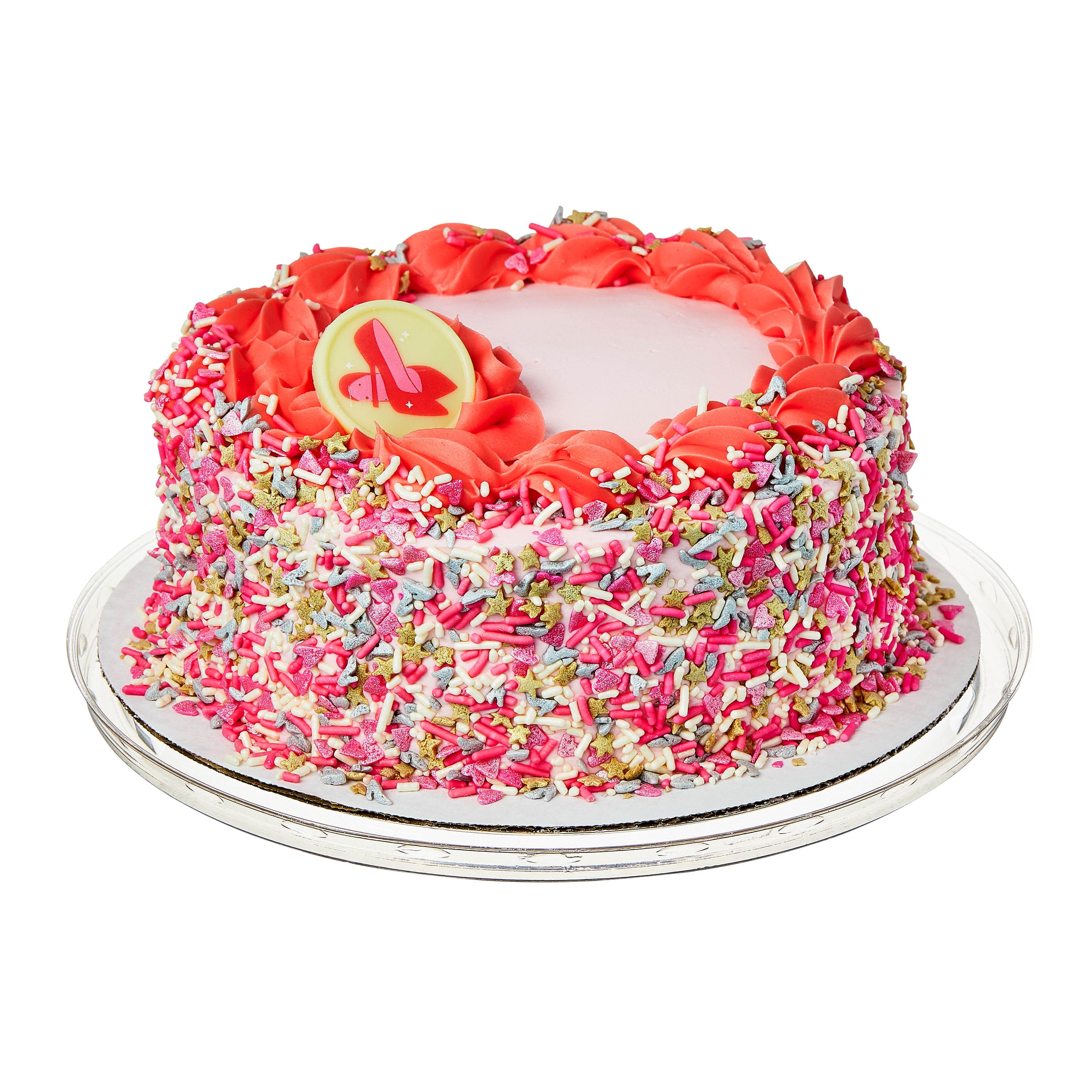 Freshness Guaranteed Color Blast Glam Cake, 35 oz, Marble Cake, Regular (Refrigerated)