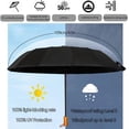 thumbnail image 4 of Compact Umbrellas For Rain And Sun UPF 50+ UV Protection Windproof waterproofing and Strong Men Womens Umbrella 16 Ribs Wooden Handle Travel Umbrella, 4 of 15