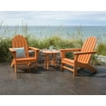 thumbnail image 4 of POLYWOOD Vineyard 3-Piece Adirondack Set in Sand, 4 of 5