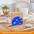 thumbnail image 6 of Yayeee Napkin Holder for Table Set of 2 Kitchen Paper Tissue Organization, Colorful Cartoon Planets, 6 of 8