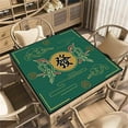 thumbnail image 5 of Kdkad Mahjong Mat, Reduction Mahjongg Table Mat, Mahjong Accessories Tablecloth Game Poker Game Game Mat for Card Board and Tile Games 31.5×31.5 Inch, 5 of 5