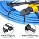thumbnail image 3 of 500 bridas para cables, bridas para cables negras resistentes al calor, bridas para cables de nailon autoblocantes, 5 tamaños, 3 of 5