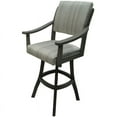 thumbnail image 2 of Home Square 30" Solid Wood Bar Stool in Natural Fun & Smoked - Set of 2, 2 of 3