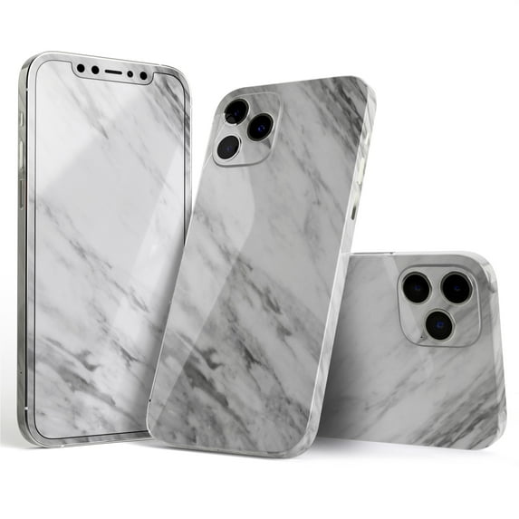 Design Skinz Slate Marble Surface V10 Full Body Skin Decal Wrap Kit Compatible with Apple iPhone 11 (Screen Trim & Back Skin)