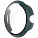 thumbnail image 1 of Tempe Glass+Cover PC Shell Film Cover para Google Pixel Watch3 45MM (Esmeralda) Rojo, 1 of 3