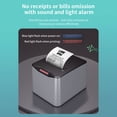 thumbnail image 3 of Bisofice POS-8370 Thermal Receipt Printer - 80mm Desktop POS Printer with USB & LAN Interfaces, 220mm/s High-Speed Printing, 203DPI Resolution, Partial Auto Cutter, 83mm Large Paper, Wall-Mountable, 3 of 7