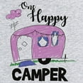 thumbnail image 3 of Tee Hunt One Happy Camper Youth T-Shirt RV Trailer Camping Nature Wilderness Kids Tee, Red, X-Large, 3 of 5