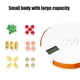 thumbnail image 5 of Organizador electrónico de recordatorios de medicamentos | Pastillero semanal portátil con alarma inteligente | Pastillero redondo de 7 compartimentos | Soporte de viaje para suplementos diarios, 5 of 8