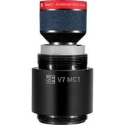 كبسولة ميكروفون لاسلكية أحادية الاتجاه SE Electronics V7 MC1 مع هيكل معدني بالكامل وواجهة USB لـ Shure (رمادي)