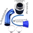 thumbnail image 2 of Cold Air Intake Kit with Air Filter Combo, High Performance Air Intake Filter Kit Pipe Accessories, 2 of 7