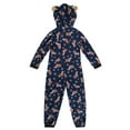 thumbnail image 2 of GRNSHTS Family Christmas Onesies Pajamas Sets Reindeer Hooded Romper PJ's Zipper Jumpsuit Loungewear, 2 of 6