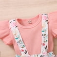 thumbnail image 6 of Lovebay Toddler Baby Girls Romper + Overalls Dress Summer Clothes Outfits, 6 of 9