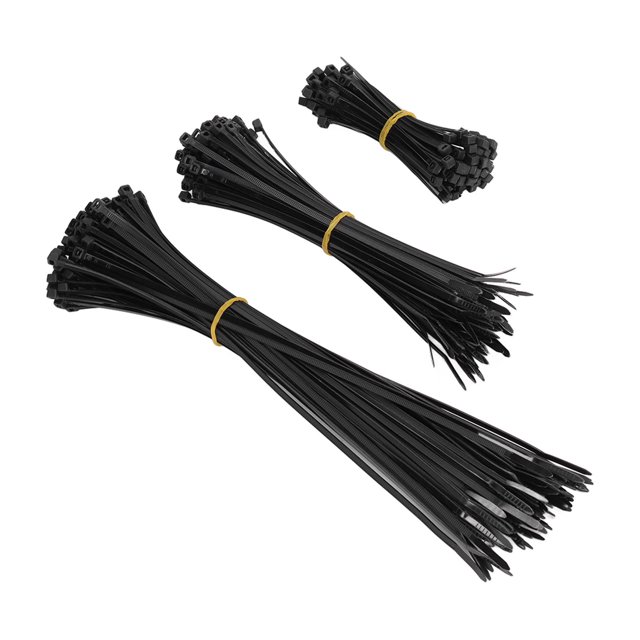 Bridas con cremallera de alambre eléctrico autobloqueo Dureza 300PCS Bridas de nylon para fijar cercas para la organización de cables ANGGREK Otros