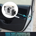 thumbnail image 2 of Actuador de cerradura de puerta eléctrica del lado del pasajero delantero derecho para Dodge Journey 2009-2010 No.4589692AA Blanco, 2 of 7