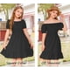 thumbnail image 2 of Vestido Arshiner para niñas grandes, primavera, negro, manga corta, 10-11Y, 2 of 6