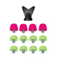 thumbnail image 1 of Boot de fútbol Stands Anti Slip Turd Torny 5 mm de diámetro Fútbol de botas de botas de fútbol 4 Rosa oscuro 8 Verde, 1 of 8