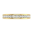 thumbnail image 3 of 1/2 Carat Channel Set Diamond Wedding Band Ring in 14K Yellow Gold (Ring Size 4.75) (I1-I2 Clarity), 3 of 4