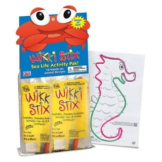 Wikki Stix Activity Kit, Includes 84 Wikki Stix. Perfect for Kids 3+