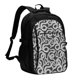 thumbnail image 1 of Balery Snake Mochila con carga USB para hombre y mujer - Mochila impermeable y antirrobo para laptop con puerto USB para viajes, trabajo, 1 of 7