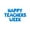 Blue, variant on Letter Balloons - HAPPY TEACHERS WEEK 16" Inch Alphabet Letters Foil Mylar Balloon Teacher Appreciation Party Banner (Gold)