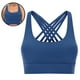 thumbnail image 2 of Sujetador deportivo con tirantes acolchados y tirantes cruzados, sujetador deportivo a prueba de golpes para mujer, sujetador de yoga cómodo para ropa deportiva, 2 of 8