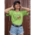 thumbnail image 2 of Be Like The Butterfly T-Shirt Women -Smartprints Designs, Female Small, 2 of 4