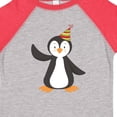 thumbnail image 4 of Inktastic Cute Penguin, Baby Penguin, Penguin with Party Hat Boys or Girls Toddler T-Shirt, 4 of 5
