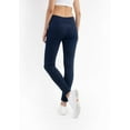 thumbnail image 3 of ELIETIAN Fleece-Lined Twill Leggings for Women – One Size 0-8, Seamless, Tummy Control, Warm & Comfortable, 3 of 8