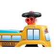 thumbnail image 3 of Falk Yellow School Bus Ride-on and Push-along Toy Vehicle FA704, 3 of 7
