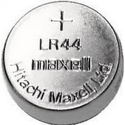 Maxell LR44 - A76 Alkaline Button Battery 1.5V - 5 Pack + FREE SHIPPING!
