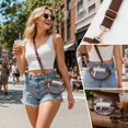 thumbnail image 4 of Clear Stadium Crossbody Bag, Adjustable Transparent Shoulder Bag, Visible Storage with Adjustable Strap, Event Carry Bag for Game Day, Concert, Indoor Display, Brown, 9.8 x 6.7 x 5.9 in, 1pc, 4 of 5