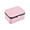 Pink, variant on Wovilon Earring Ring Jewelry Display Storage Box Case Organizer Flannel Tray Holder Gift