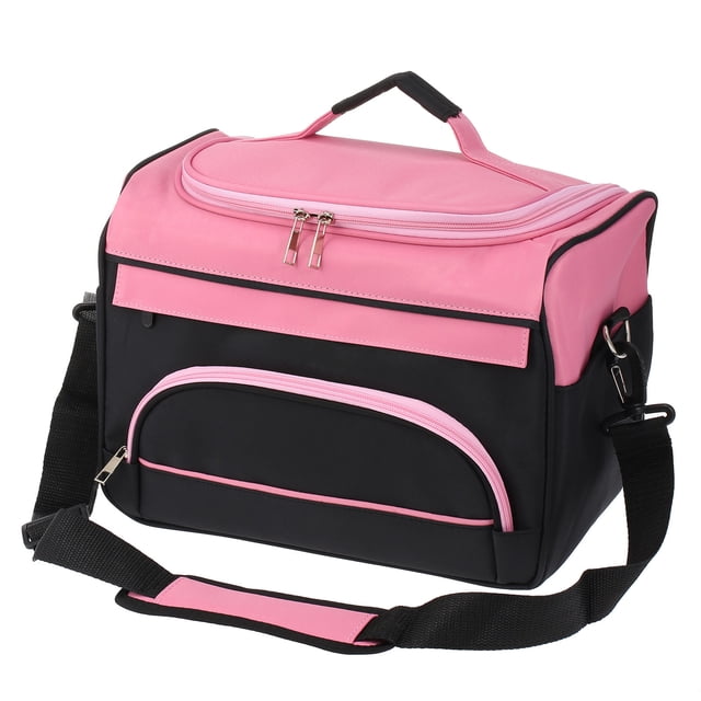 Bolsa de tijera para el cabello, bolso de peluquero para salón, bolsa de herramientas para peine de Irfora Rosa