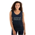 thumbnail image 3 of Ba Co N Bacon Food Science Nerd Geeky Plus Size Graphic Tank Top Brisco Brands 2X, 3 of 5