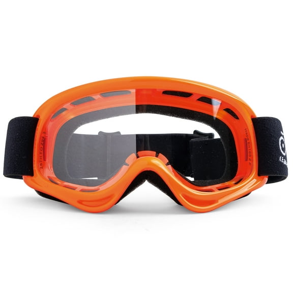 Hape: Sports Rider Glare Goggles - Orange - Riding & Bike, Eye Protection Safety Gear, Adjustable Strap, Anti Fog & Glare, Ventilated, Kids Ages 3 