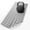 Gray, variant on Black 31" x 15" Weighted Non Slip Bath Mat, Patent Pending Suction-Cup-Free Anti-Float Safety Mat for Textured Tub, Shower, Tile and Stone Surfaces