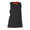 Black/ Orange, variant on Women's Reversible Racerback Tank 506CRW Black/ Red L