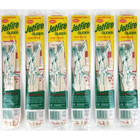 Lot of 6 Guillow's Jetfire Balsa Wood Toy Flying Airplanes Made in USA  (Best Glue For Balsa Wood Airplanes)