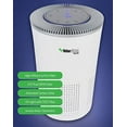 thumbnail image 5 of OdorStop OSAP5 - 5-in-1 Air Purifier with H13 HEPA Filter, UV, Active Carbon, Ionizer and Pre-Filter (Black), 5 of 6