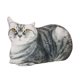thumbnail image 2 of Lindo cojín de peluche de gato, divertido cojín de espalda, almohada decorativa, animal de peluche para Estilo D, 2 of 9