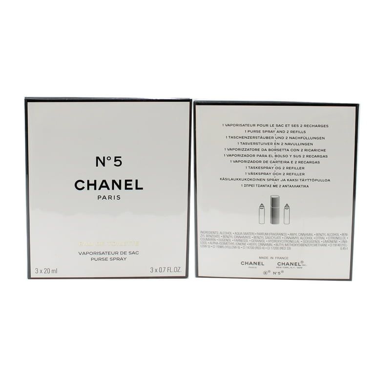 【20ml×3】CHANEL N°5 EDT REFILLS シャネル 20ml×3】CHANEL N°5 EDT REFILLS シャネル - メルカリ