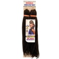 thumbnail image 3 of Beauty Elements Realistic Synthetic Hair Crochet Braid 4x Double Jumbo Afro Twist 60  ( #1 Jet Black ), 3 of 7