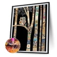 thumbnail image 2 of 5D bricolaje taladro redondo completo diamante pintura Rhinestone dibujo cuadro decoración del hogar Hugtrwg Para estrenar, 2 of 9
