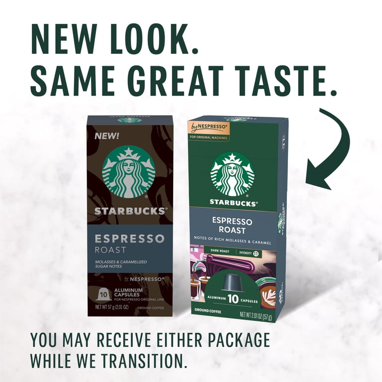 Starbucks Nespresso Original Coffee Capsules, Dark Roast Espresso