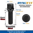 thumbnail image 2 of Pernos Dynofit M12x1.5 45mm de Vástago 20 unidades para Rines BMW, 2 of 7